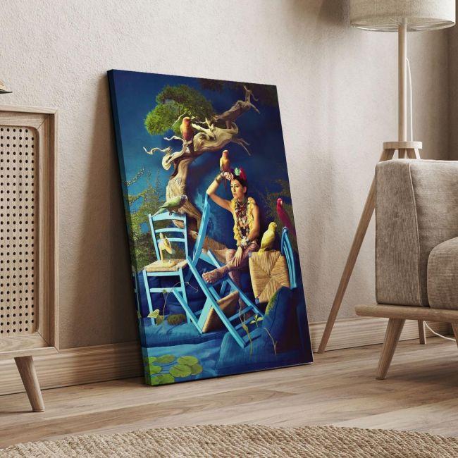 Canvas print Frida style