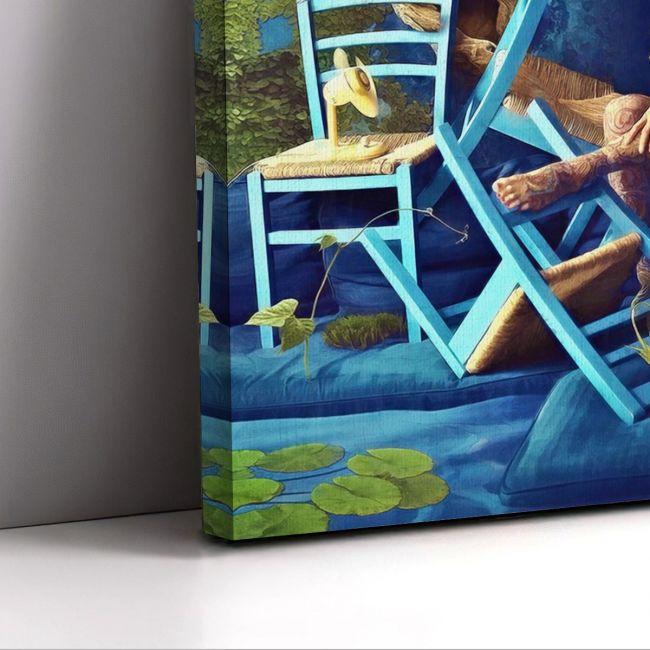 Canvas print Frida style