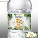 Αυτοκόλλητη ετικέτα, Λιονταράκι lion king tropical