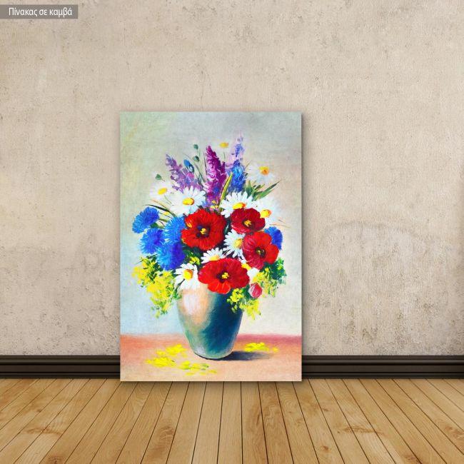 Canvas print A bouquet of flowers II