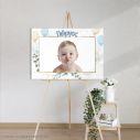 Canvas print Baptism decoration, personalized with photo