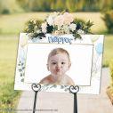 Canvas print Baptism decoration, personalized with photo