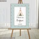Canvas print baptism , Teepee tent