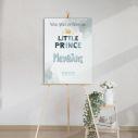Canvas printwelcome to my baptism , Little Prince typography