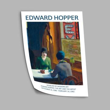 Exhibition Poster Chop suey, Hopper E 2