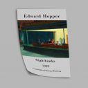 Αφίσα Έκθεσης Nighthawks, Hopper E, αφίσα, κάδρο