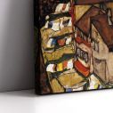 Πίνακας ζωγραφικής Crescent of houses, Schiele E.