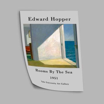 Exhibition Poster Rooms by the sea, Hopper E 2