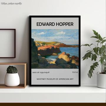Exhibition Poster Sea at Ogunquit, Hopper E