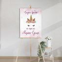 Canvas print birthday party, Unicorn