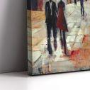Canvas print City streets, two panels