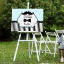 Canvas print Welcome to Baptism , Moustache papillon