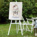 Canvas printwelcome to my baptism , Dream catcher watercolor i