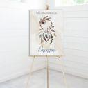 Canvas printwelcome to my baptism , Dream catcher watercolor i