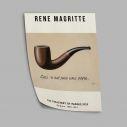 Αφίσα Έκθεσης The treachery of images, Magritte R, αφίσα, κάδρο