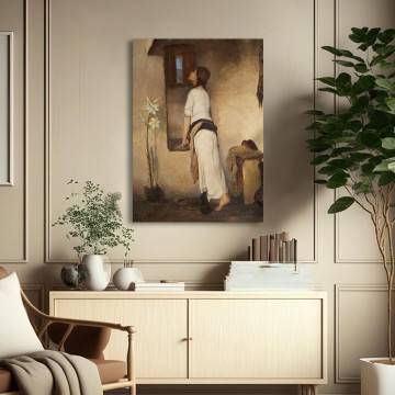 Canvas print Waiting Litras Framed canvas View 2