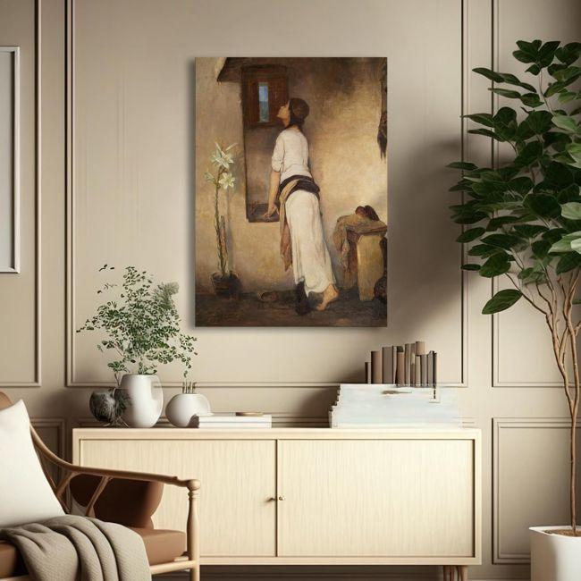 Canvas print Waiting Litras