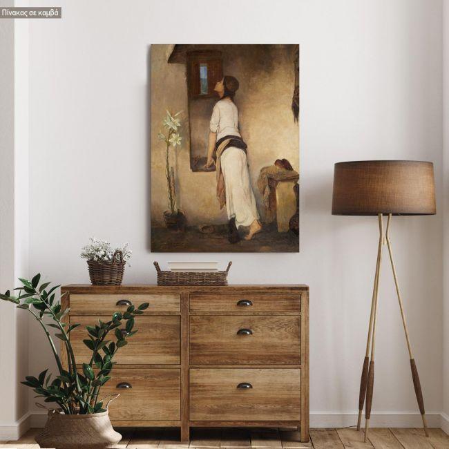 Canvas print Waiting Litras