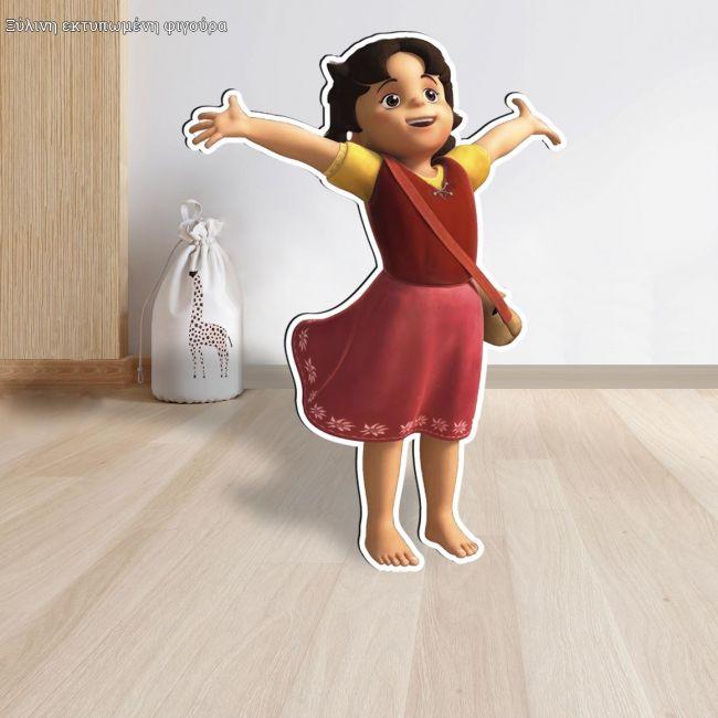 Wooden printed figureHeidi