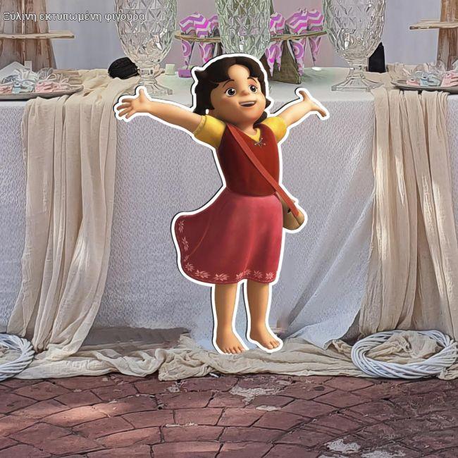 Wooden printed figureHeidi