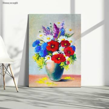 Canvas print A bouquet of flowers II
