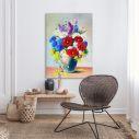 Πίνακας σε καμβά Still life, a bouquet of flowers II