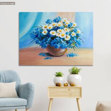 Canvas print Still life, a bouquet of flowers I