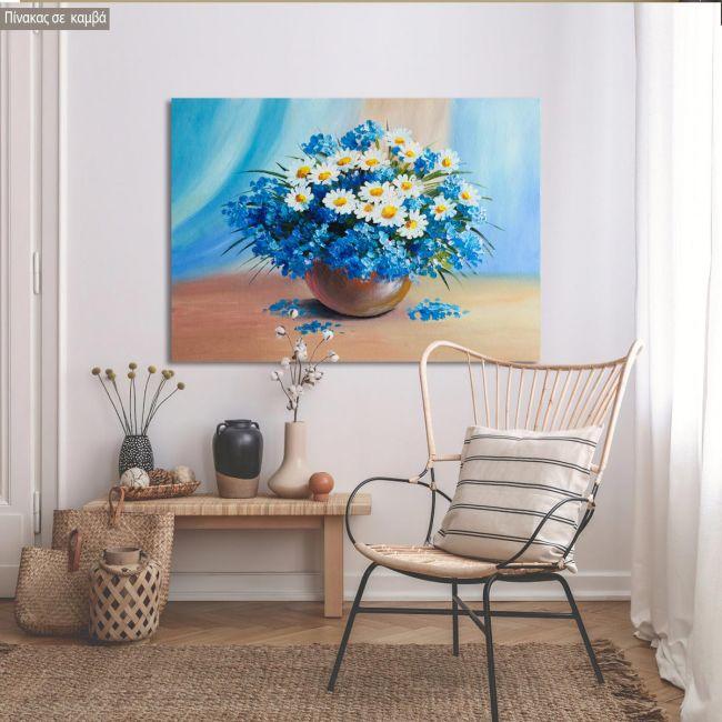 Canvas print Still life, a bouquet of flowers I