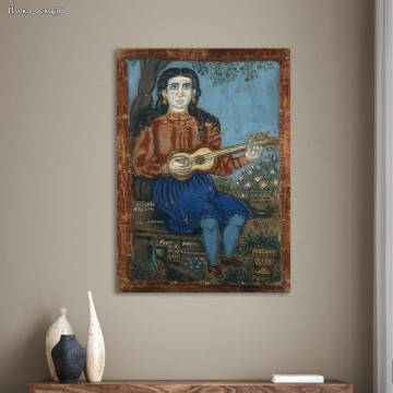 Canvas print Beautiful Adriana of Athens, Theofilos