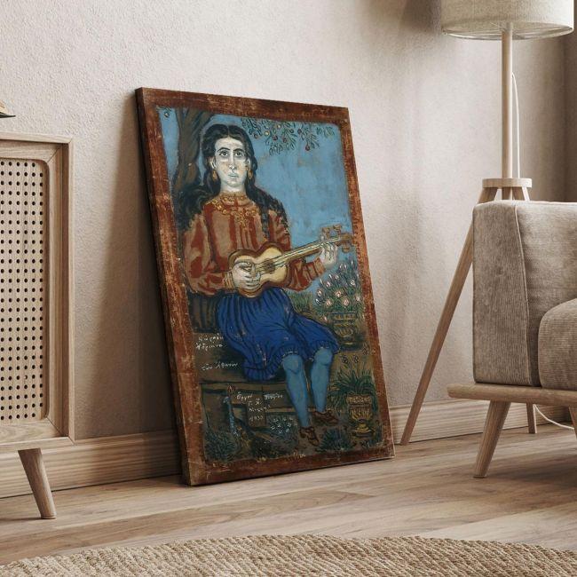 Canvas print Beautiful Adriana of Athens, Theofilos