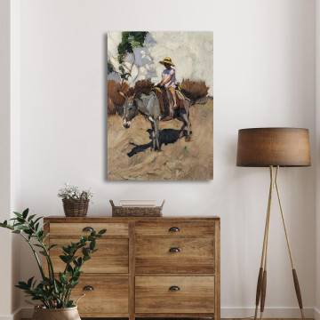Canvas print The donkey Litras Framed canvas View 1 2