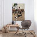 Canvas print The donkey Litras
