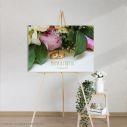 Canvas print Wedding welcome, Flowers II