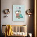 Kids canvas print Owl dream big