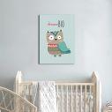 Kids canvas print Owl dream big