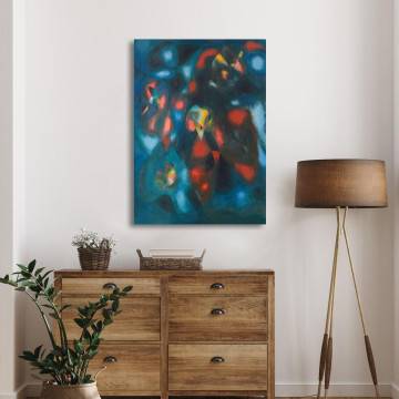 Canvas print Abstract composition Picabia F. Framed canvas View 1 2