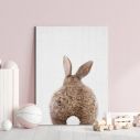 Kids canvas print Bye bye rabbit