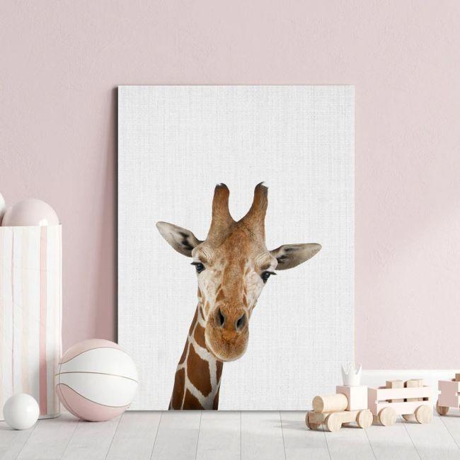 Kids canvas print Giraffe