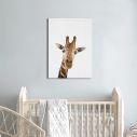 Πίνακας παιδικός σε καμβά Καμηλοπάρδαλη (giraffe)