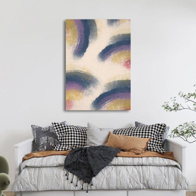 Canvas print Abstract color composition