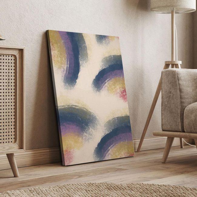 Canvas print Abstract color composition