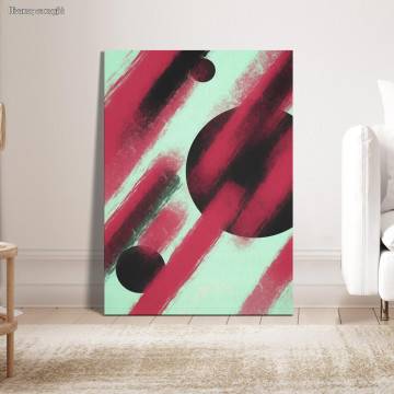 Canvas print Abstract color composition I