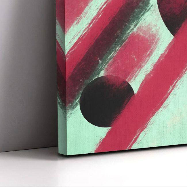 Πίνακας σε καμβά Abstract color composition I
