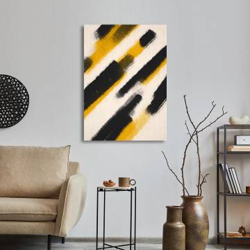 Canvas print Abstract color composition III Framed canvas View 1 2