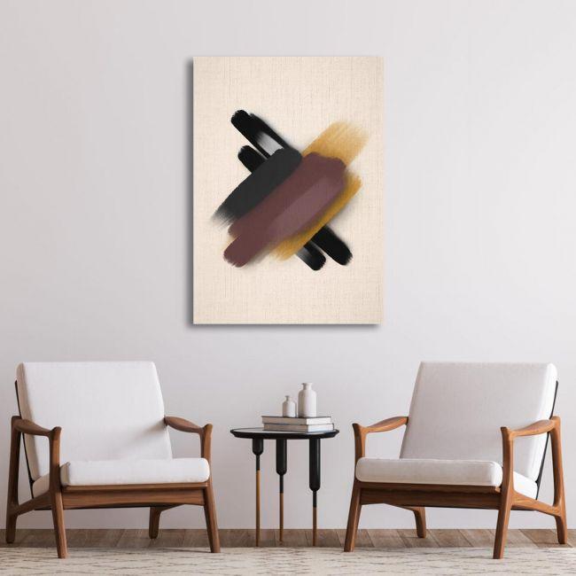 Πίνακας σε καμβά Abstract color composition IV