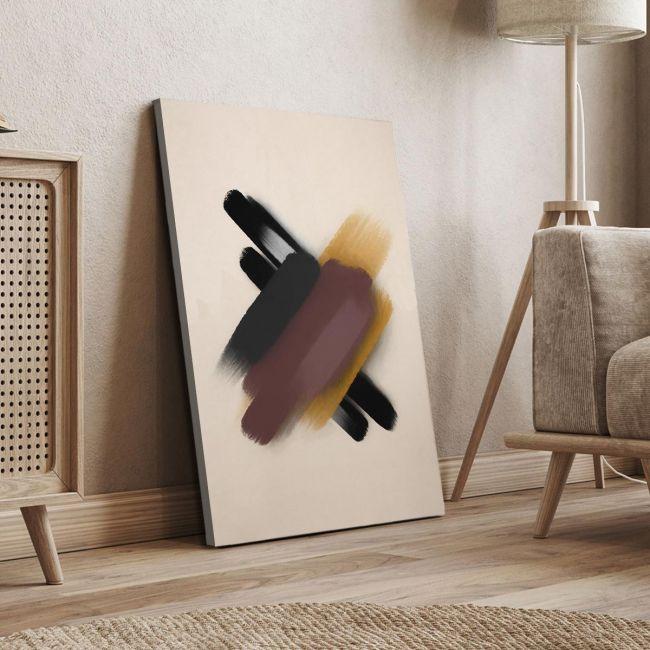 Canvas print Abstract color composition IV