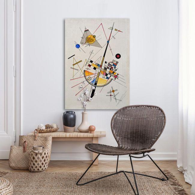 Canvas print Delicate tension, Kandinsky W.