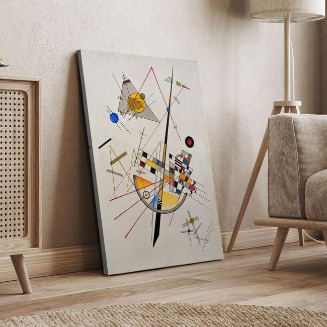 Canvas print Delicate tension, Kandinsky W.