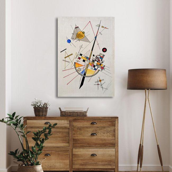 Πίνακας ζωγραφικής Delicate tension, Kandinsky W.