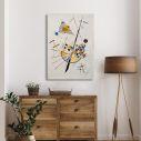 Πίνακας ζωγραφικής Delicate tension, Kandinsky W.